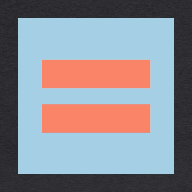 Grey and Teal Equality Shirt by silversurfer2000